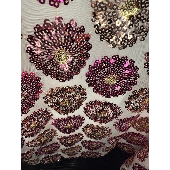 NWT Trina Turk Johana Dress Pink Sequin Size S - Picture 6 of 7